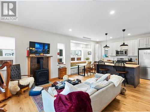 2 Scotia Lane, Whitehorse, YT - Indoor Photo Showing Living Room With Fireplace