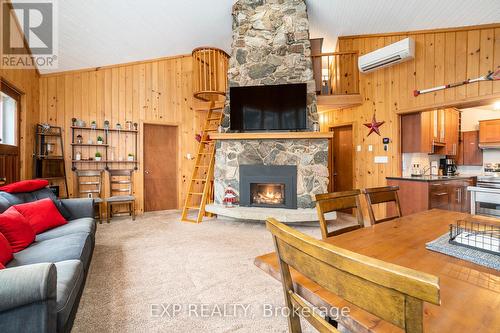 4 Stackwall Lane, Greater Madawaska, ON - Indoor Photo Showing Living Room With Fireplace