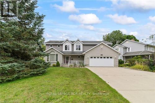 222 2Nd Avenue, Hanover, ON - Outdoor With Deck Patio Veranda With Facade