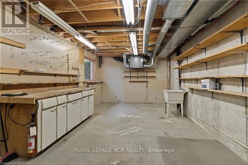 222 2Nd Avenue, Hanover, ON - Indoor Photo Showing Basement