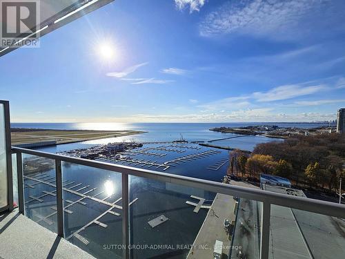 1804 - 90 Stadium Road, Toronto, ON - Outdoor With Body Of Water With Balcony With View