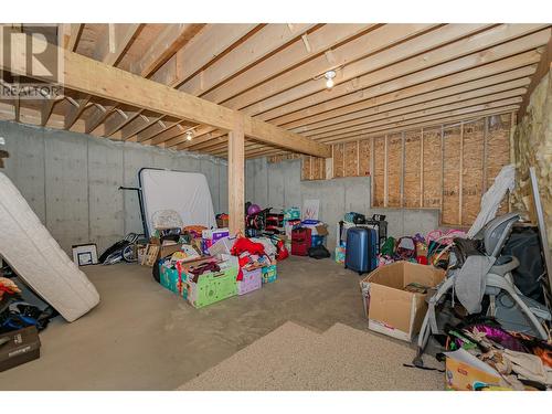 110 Red Rock Crescent, Enderby, BC - Indoor Photo Showing Basement