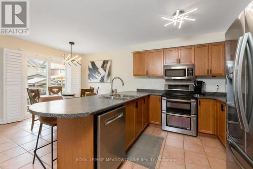 143 Porchlight Road, Brampton, ON - Indoor Photo Showing Kitchen With Double Sink