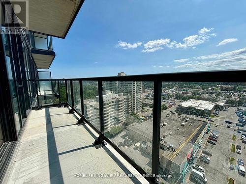 1518 - 86 Dundas Street E, Mississauga, ON - Outdoor With Balcony With View