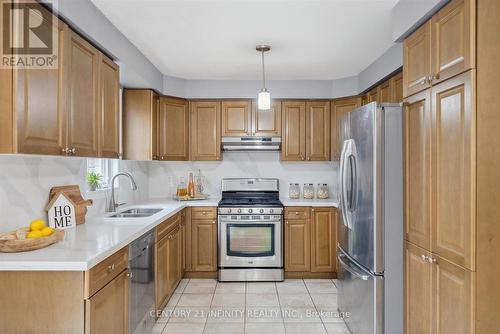 61 Stammers Drive, Ajax (Northwest Ajax), ON - Indoor Photo Showing Kitchen With Stainless Steel Kitchen With Double Sink