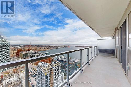 3602 - 15 Lower Jarvis Street, Toronto, ON - Outdoor With Body Of Water With Balcony With View With Exterior