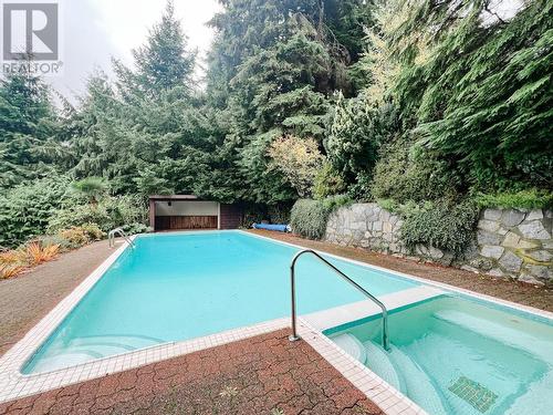 563 St. Giles Road, West Vancouver, BC - Outdoor With In Ground Pool With Backyard