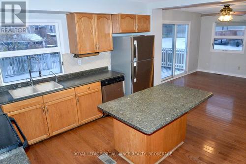 16 James Street, Kingston (East Of Sir John A. Blvd), ON - Indoor Photo Showing Kitchen With Double Sink