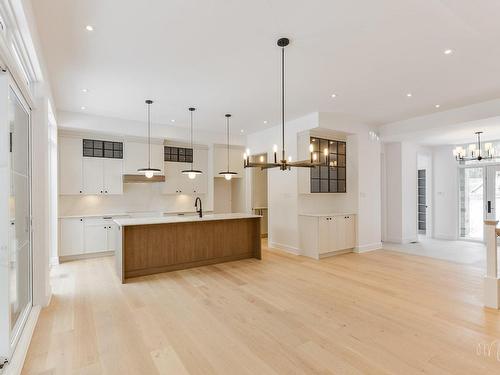 Salle Ã  manger - 1408 Place Des Vignes, Piedmont, QC - Indoor Photo Showing Kitchen With Upgraded Kitchen