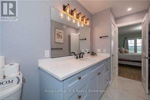 133 Hawthorn Crescent, Georgian Bluffs, ON - Indoor Photo Showing Other Room With Fireplace