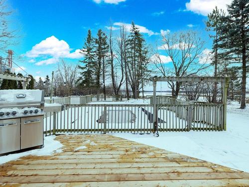 Backyard - 352 Route 132, Sainte-Barbe, QC - Outdoor