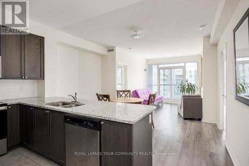 2207 - 349 Rathburn Road W, Mississauga, ON - Indoor Photo Showing Kitchen With Double Sink