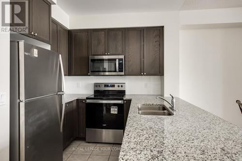 2207 - 349 Rathburn Road W, Mississauga, ON - Indoor Photo Showing Kitchen With Double Sink