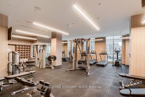 1720-8 Nahani Way, Mississauga, ON - Indoor Photo Showing Gym Room