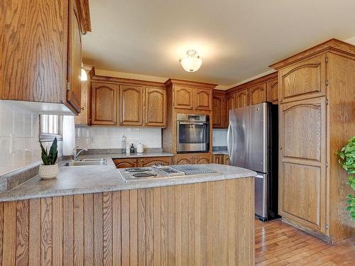 Kitchen - 97 Rue Beauchesne, Repentigny (Repentigny), QC - Indoor Photo Showing Kitchen With Double Sink