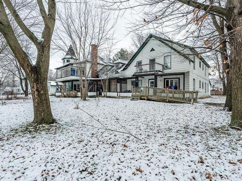 Backyard - 18  - 24 Rue Principale, Stanstead - Ville, QC - Outdoor With Deck Patio Veranda