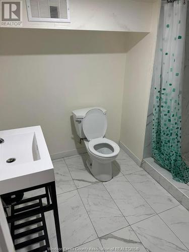 1054 Lillian Avenue Unit# Lower, Windsor, ON - Indoor Photo Showing Bathroom