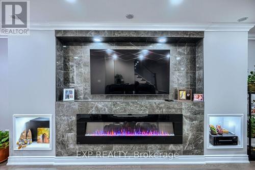 3499 Ellengale Drive, Mississauga, ON - Indoor Photo Showing Other Room With Fireplace