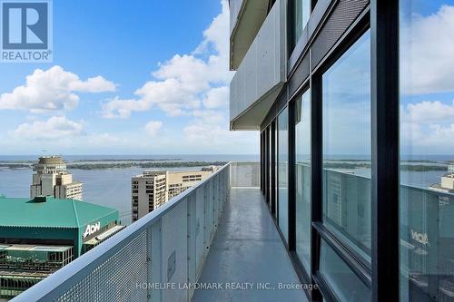 4107 - 88 Harbour Street, Toronto, ON - Outdoor With Body Of Water With Balcony With View