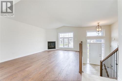 1052 Lublin Avenue, Windsor, ON - Indoor Photo Showing Living Room With Fireplace