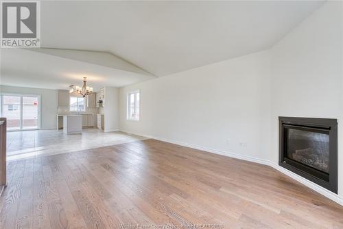 1052 Lublin Avenue, Windsor, ON - Indoor Photo Showing Living Room With Fireplace