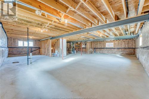 1040 Lublin Avenue, Windsor, ON - Indoor Photo Showing Basement