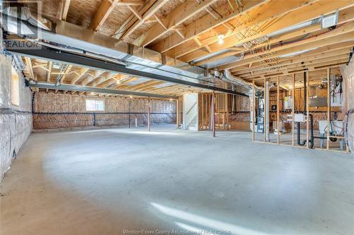 1040 Lublin Avenue, Windsor, ON - Indoor Photo Showing Basement