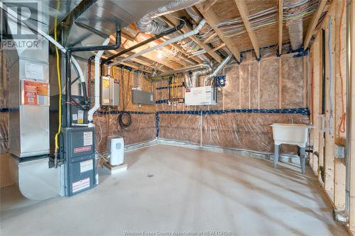 1040 Lublin Avenue, Windsor, ON - Indoor Photo Showing Basement