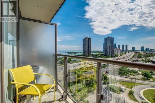 1508 - 105 The Queens Way, Toronto, ON - Outdoor With Balcony With View