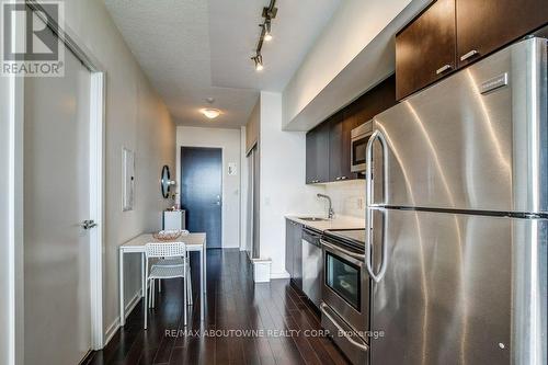 1508 - 105 The Queens Way, Toronto, ON - Indoor Photo Showing Kitchen With Stainless Steel Kitchen