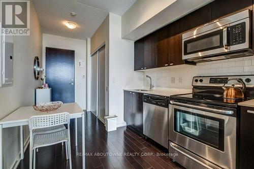 1508 - 105 The Queens Way, Toronto, ON - Indoor Photo Showing Kitchen With Stainless Steel Kitchen