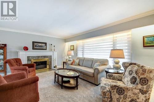 827 Somerville Street, Oshawa (Northglen), ON - Indoor Photo Showing Living Room With Fireplace