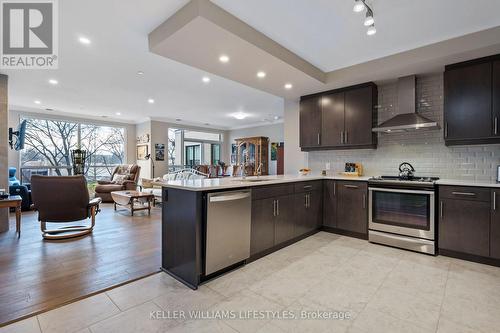 313 - 1200 Commissioners Road W, London, ON - Indoor Photo Showing Kitchen With Stainless Steel Kitchen With Upgraded Kitchen