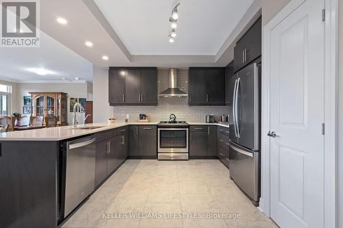 313 - 1200 Commissioners Road W, London, ON - Indoor Photo Showing Kitchen With Stainless Steel Kitchen With Upgraded Kitchen