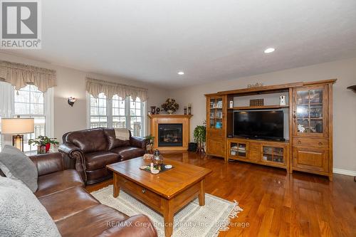 319586 Grey Road 1 Road, Georgian Bluffs, ON - Indoor Photo Showing Living Room With Fireplace