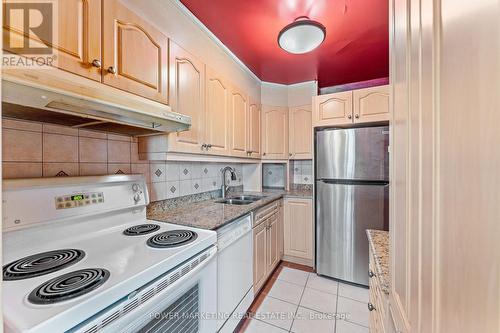 1409 - 2000 Jasmine Crescent, Ottawa, ON - Indoor Photo Showing Kitchen With Double Sink