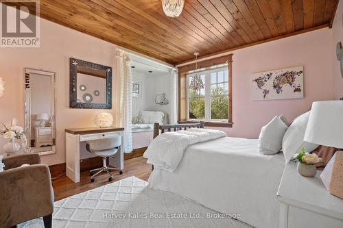 1074 Tally Ho Winter Park Road, Lake Of Bays (Sinclair), ON - Indoor Photo Showing Bedroom