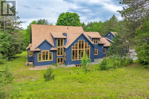 1074 Tally Ho Winter Park Road, Lake Of Bays (Sinclair), ON - Outdoor With Facade