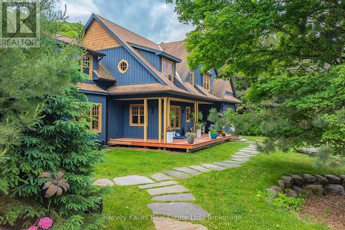 1074 Tally Ho Winter Park Road, Lake Of Bays (Sinclair), ON - Outdoor With Deck Patio Veranda