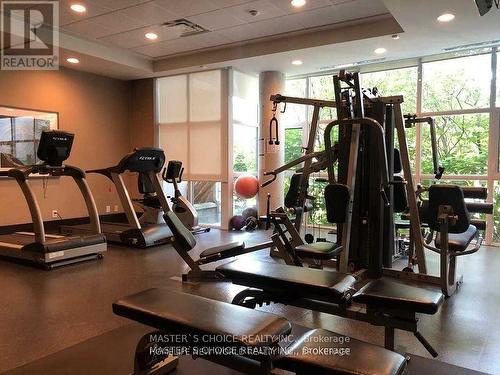 310 - 21 Upper Duke Crescent, Markham, ON - Indoor Photo Showing Gym Room