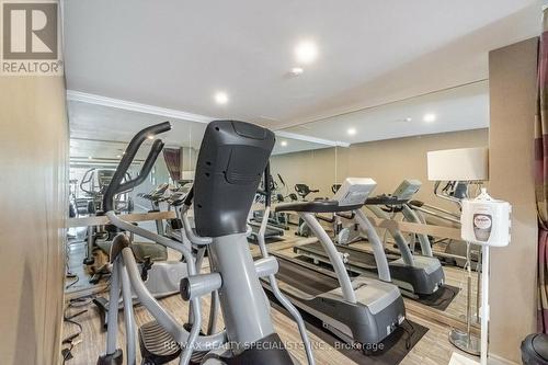 909 - 1 Belvedere Court, Brampton, ON - Indoor Photo Showing Gym Room