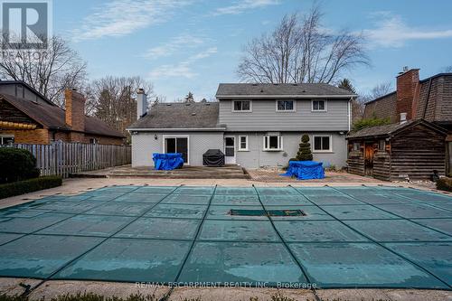 25 Terrace Drive, Hamilton, ON - Outdoor With In Ground Pool