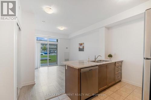 113 - 101 Shoreview Place, Hamilton, ON - Indoor Photo Showing Kitchen With Double Sink