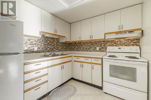 207 - 1 Heritage Way, Kawartha Lakes (Lindsay), ON - Indoor Photo Showing Kitchen With Double Sink