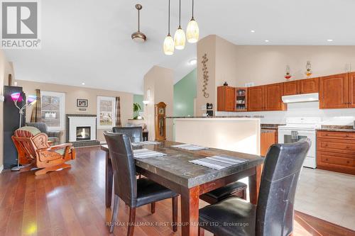 315 River Street W, Tweed, ON - Indoor Photo Showing Dining Room With Fireplace