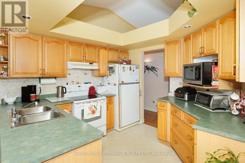 16 Hillview Drive, Kawartha Lakes (Bobcaygeon), ON - Indoor Photo Showing Kitchen With Double Sink