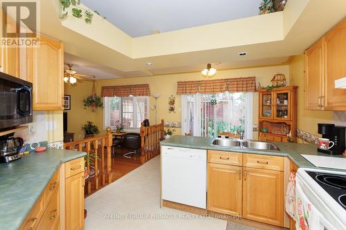 16 Hillview Drive, Kawartha Lakes (Bobcaygeon), ON - Indoor Photo Showing Kitchen With Double Sink