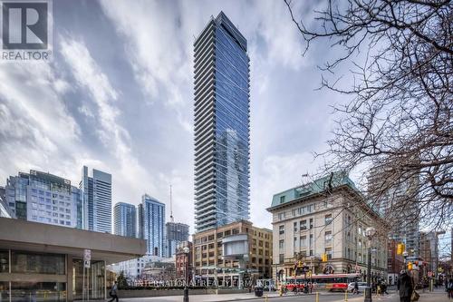 3801 - 224 King Street W, Toronto, ON - Outdoor With Facade