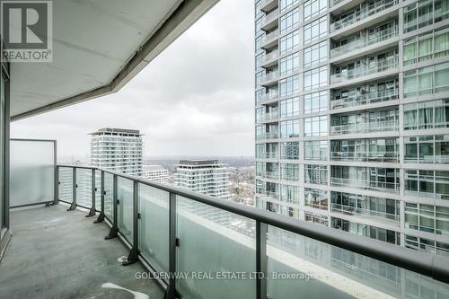 3005 - 2221 Yonge Street, Toronto, ON - Outdoor With Balcony With View With Exterior