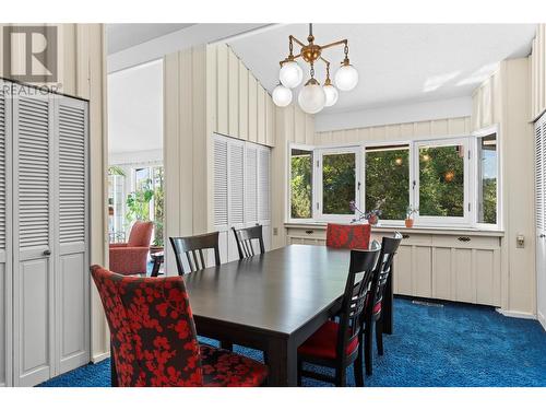 Primary Home Dining Room - 1451 Mountview Road, Vernon, BC - Indoor Photo Showing Dining Room